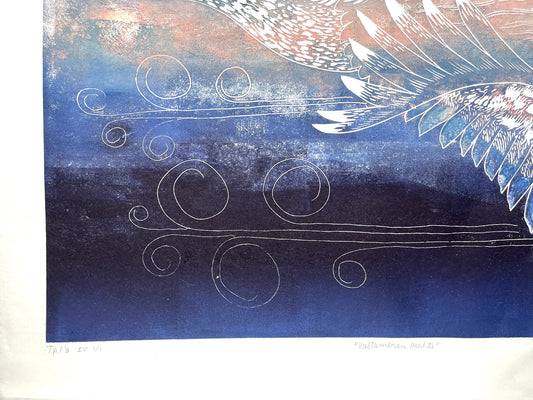 "Valtameren mahti", sininen